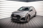 Splitter delantero V.4 para Audi Q3 Sportback / SUV S-Line F3