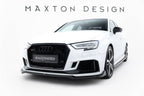 Splitter delantero V.4 para Audi RS3 Sedan 8V Facelift