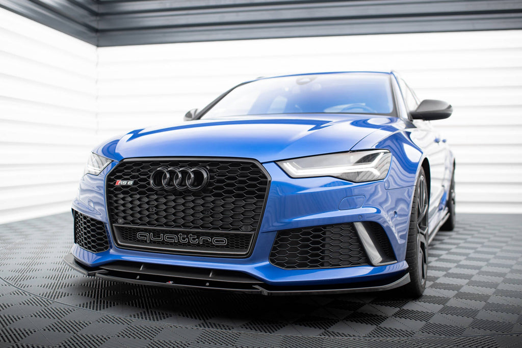 Splitter delantero V.4 para Audi RS6 C7 / C7 Facelift
