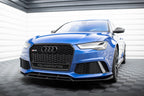 Splitter delantero V.4 para Audi RS6 C7 / C7 Facelift