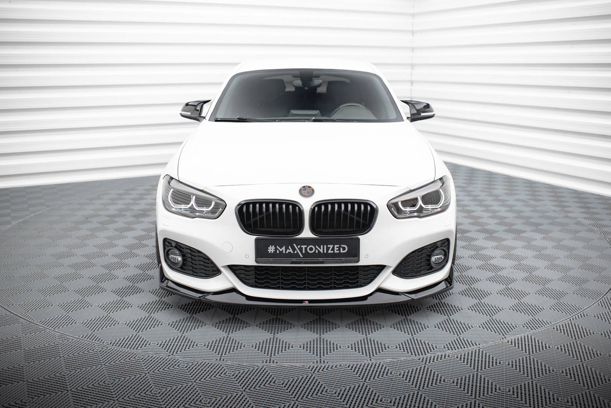 Splitter delantero V.4 (estilo CSL) para BMW 1 M-Pack / M140i F20 Facelift