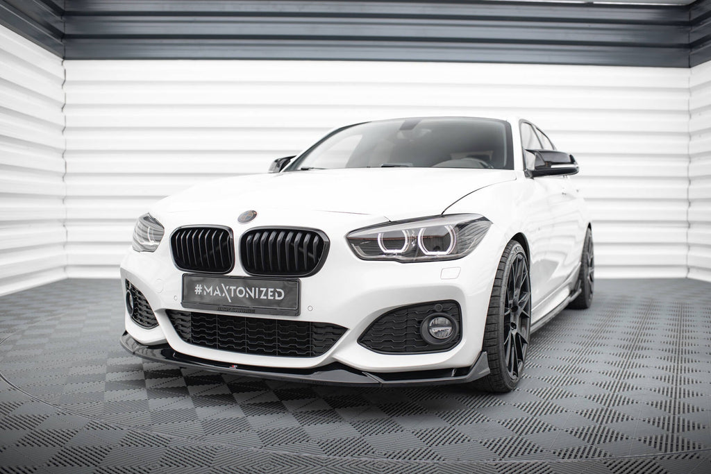 Splitter delantero V.4 (estilo CSL) para BMW 1 M-Pack / M140i F20 Facelift