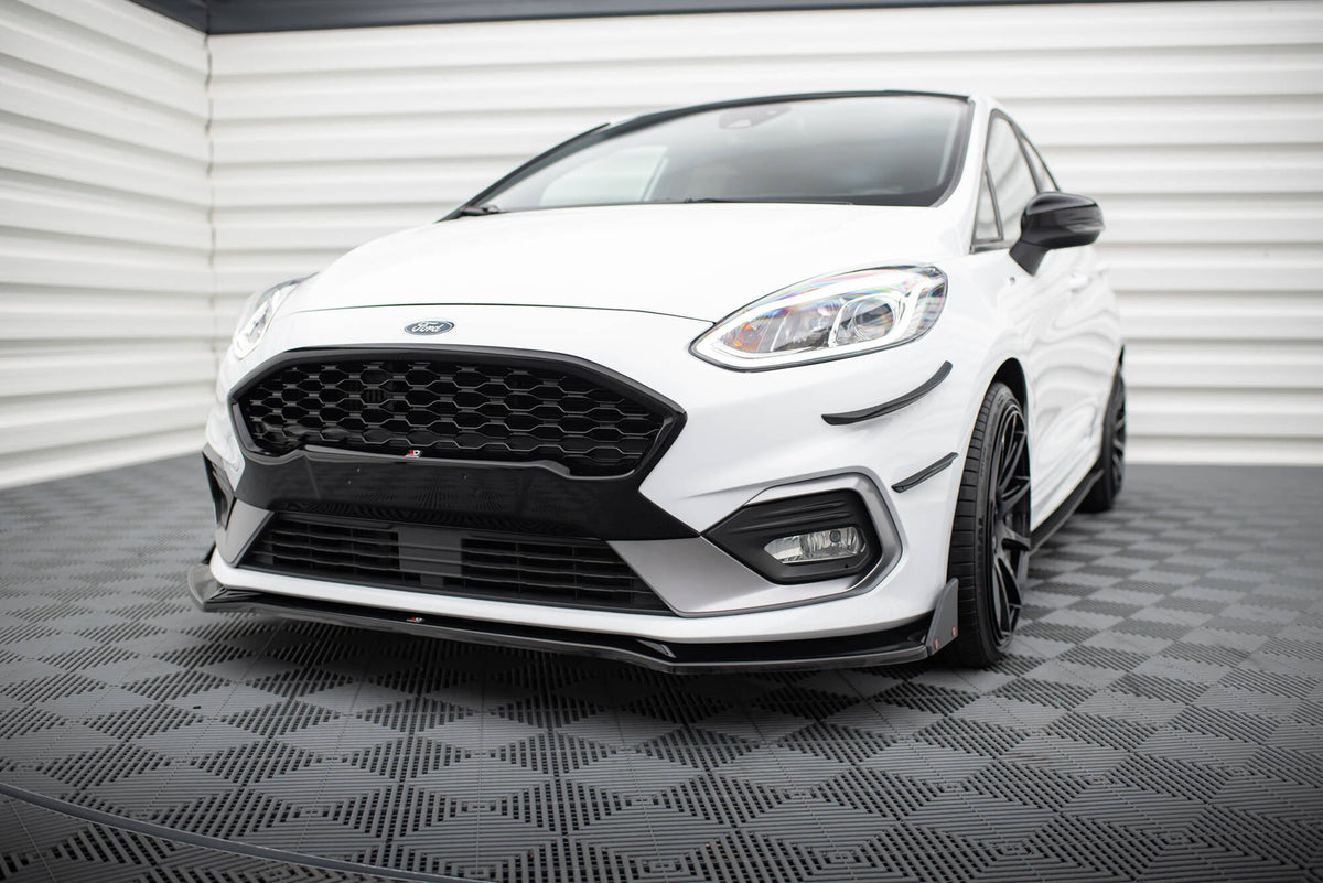 Splitter delantero V.4 + flaps para Ford Fiesta ST / ST-Line