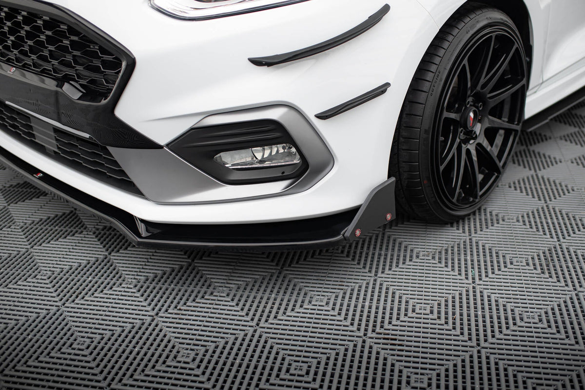 Splitter delantero V.4 + flaps para Ford Fiesta ST / ST-Line