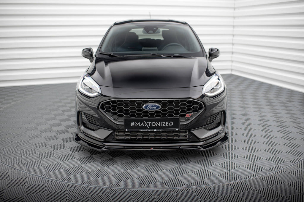 Splitter delantero V.4 para Ford Fiesta ST / ST-line Mk8 Facelift