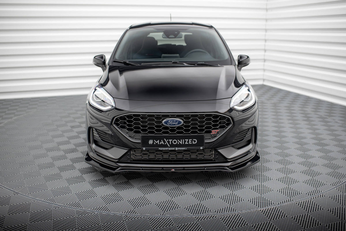 Splitter delantero V.4 para Ford Fiesta ST / ST-line Mk8 Facelift