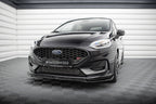 Splitter delantero V.4 para Ford Fiesta ST / ST-line Mk8 Facelift