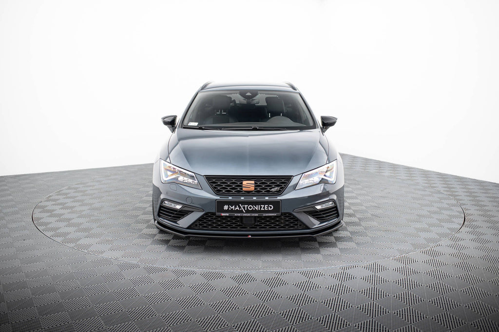 Splitter delantero V.4 para Seat Leon Cupra / FR Mk3 Facelift