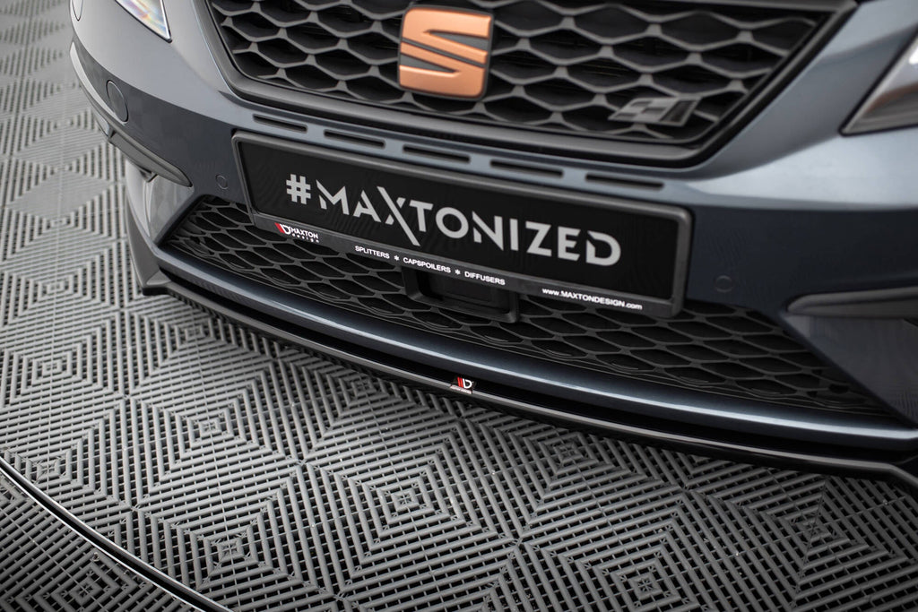 Splitter delantero V.4 para Seat Leon Cupra / FR Mk3 Facelift