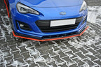 Splitter delantero V.4 para Subaru BRZ Mk1 Facelift