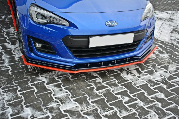 Splitter delantero V.4 para Subaru BRZ Mk1 Facelift