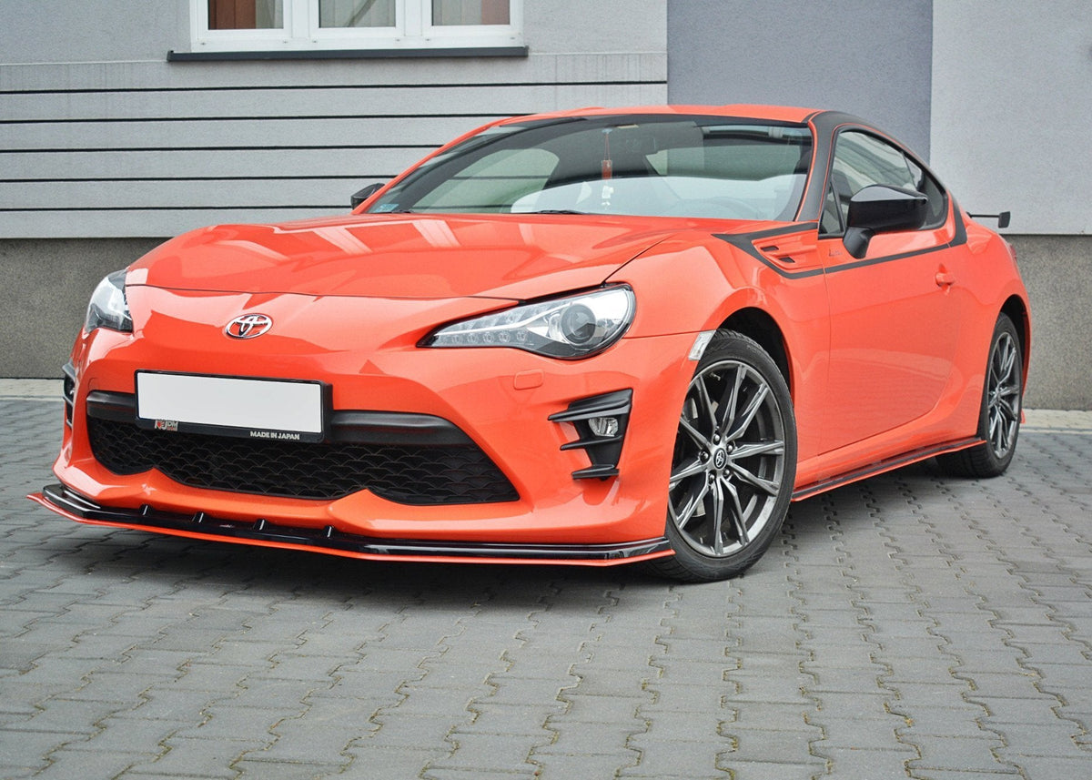 Splitter delantero V.4 para Toyota GT86 Facelift