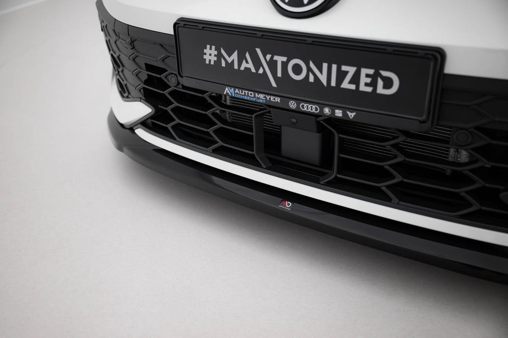Splitter delantero V.4 para Volkswagen Golf GTI / GTE / R-Line Mk8 Facelift