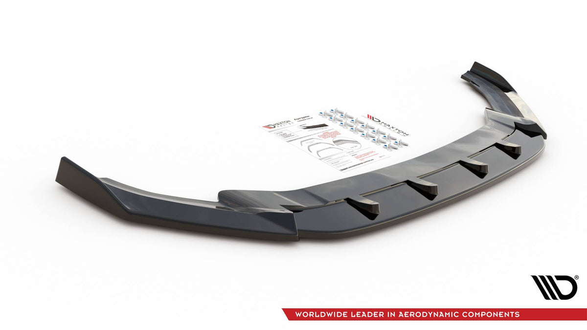 Splitter delantero V.4 para Volkswagen Golf R / R-Line Mk7