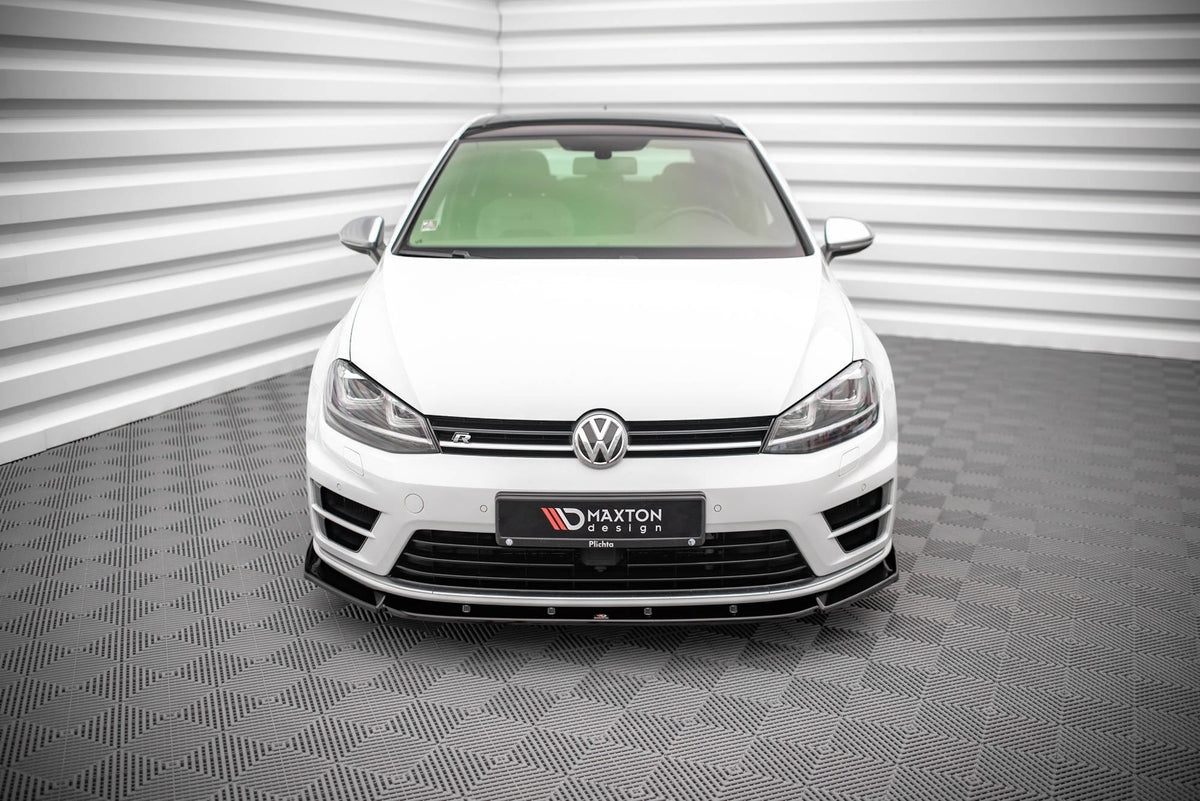 Splitter delantero V.4 para Volkswagen Golf R / R-Line Mk7