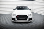 Splitter delantero V.5 para Audi RS3 Sedan 8V Facelift