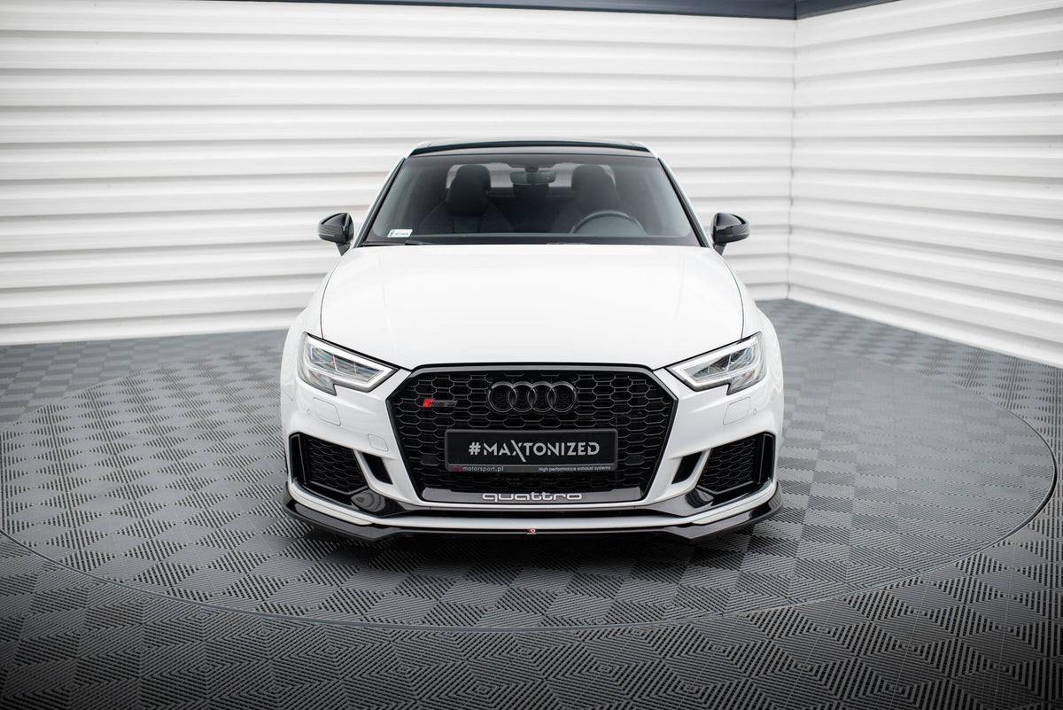 Splitter delantero V.5 para Audi RS3 Sedan 8V Facelift