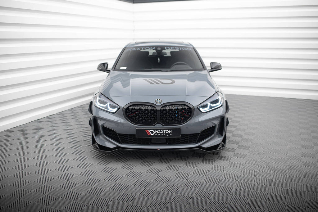 Splitter delantero V.5 para BMW 1 M-Pack / M135i / 128ti F40