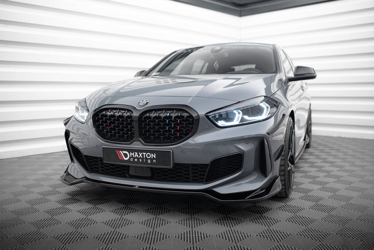 Splitter delantero V.5 para BMW 1 M-Pack / M135i / 128ti F40