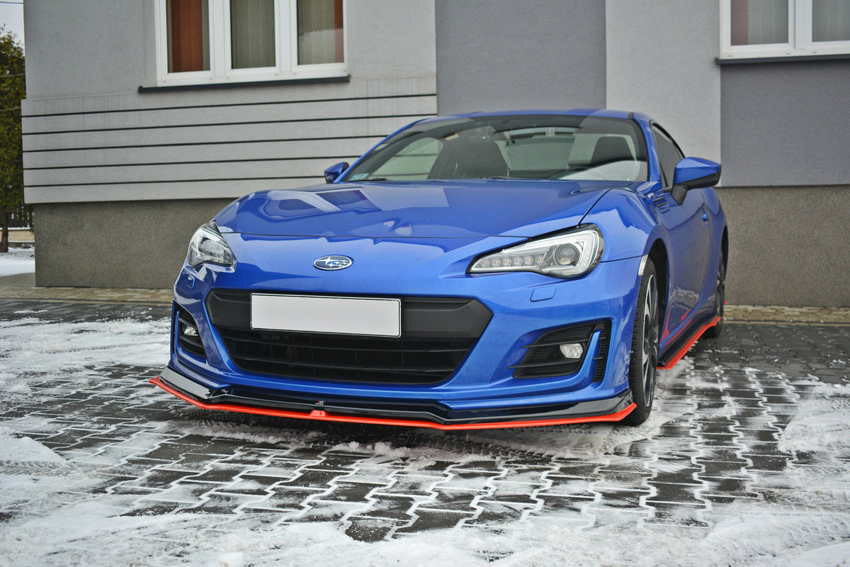 Splitter delantero V.5 para Subaru BRZ Mk1 Facelift