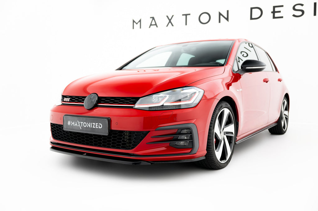 Splitter delantero V.5 para Volkswagen Golf GTI / GTD Mk7 Facelift