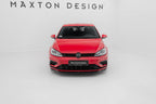 Splitter delantero V.5 para Volkswagen Golf R / R-Line Mk7 Facelift