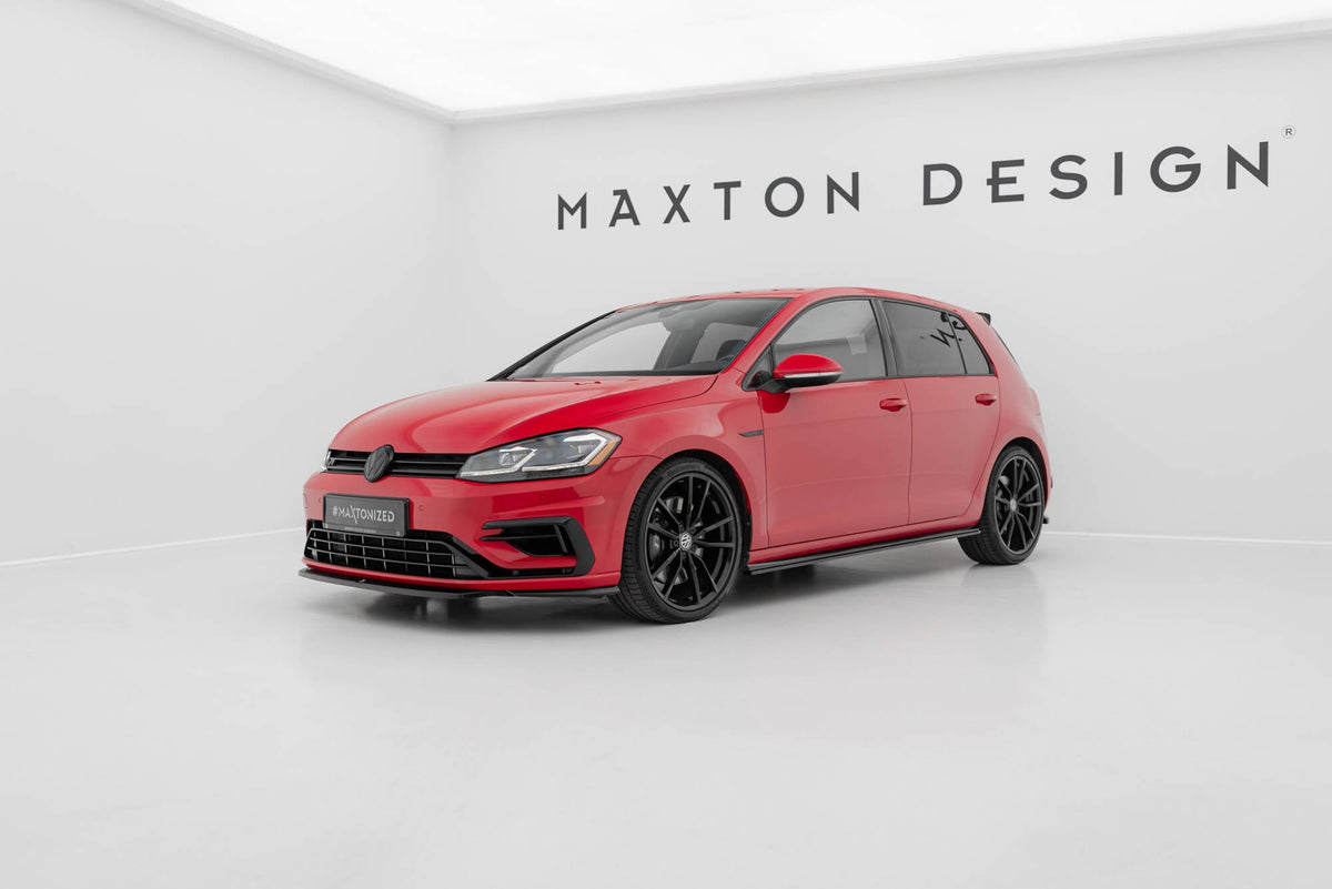 Splitter delantero V.5 para Volkswagen Golf R / R-Line Mk7 Facelift