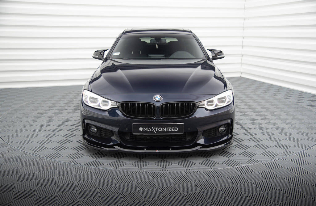 Splitter delantero V.6 para BMW 4 Coupe / Gran Coupe / Cabrio M-Pack F32 / F36 / F33