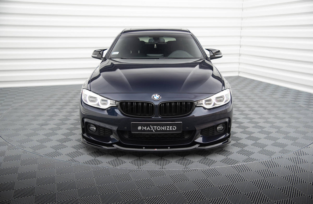 Splitter delantero V.6 para BMW 4 Coupe / Gran Coupe / Cabrio M-Pack F32 / F36 / F33