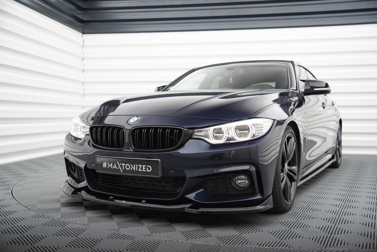 Splitter delantero V.6 para BMW 4 Coupe / Gran Coupe / Cabrio M-Pack F32 / F36 / F33
