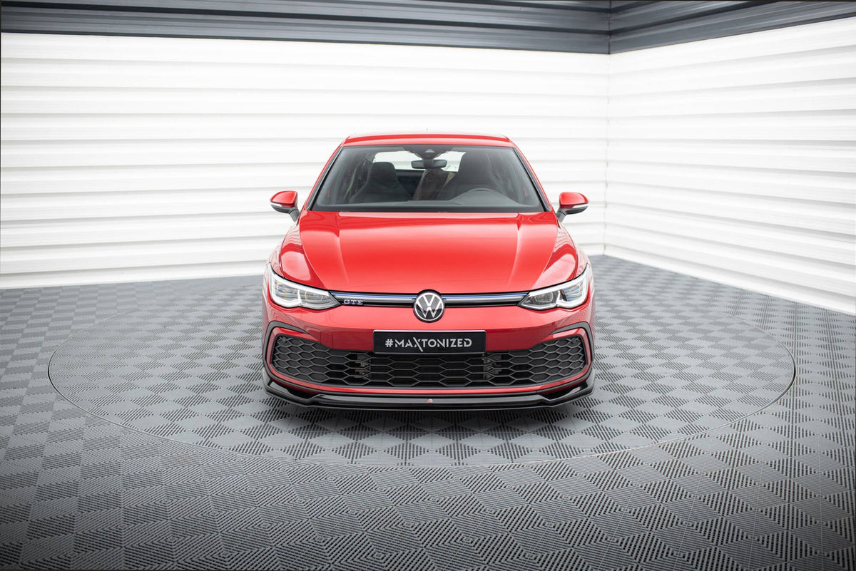 Splitter delantero V.6 para Volkswagen Golf GTI / GTE / GTD / R-Line Mk8