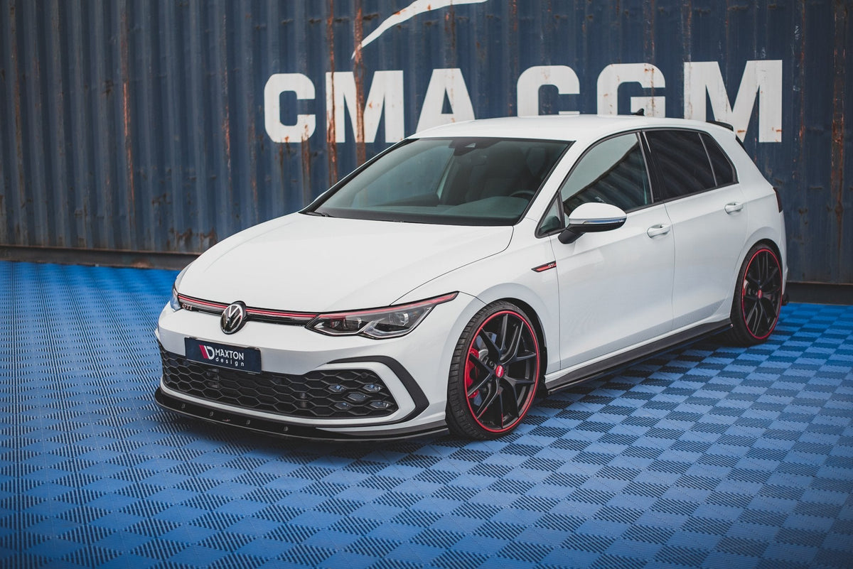 Splitter delantero para Volkswagen Golf GTI / GTE / GTD / R-Line Mk8