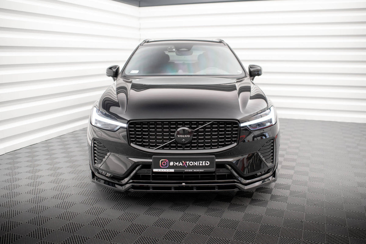 Splitter delantero para Volvo XC60 R-Design Mk2 Facelift