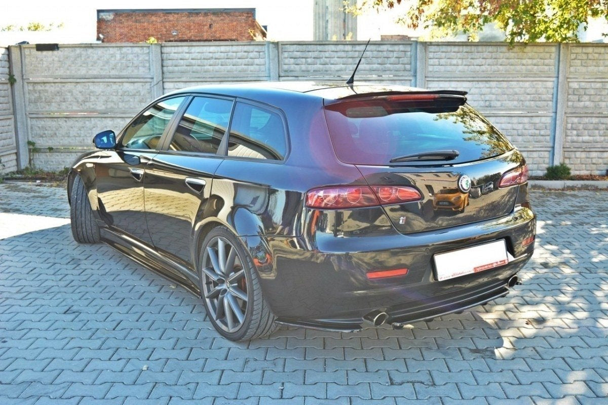 Splitter trasero para Alfa Romeo 159 (with vertical bars)