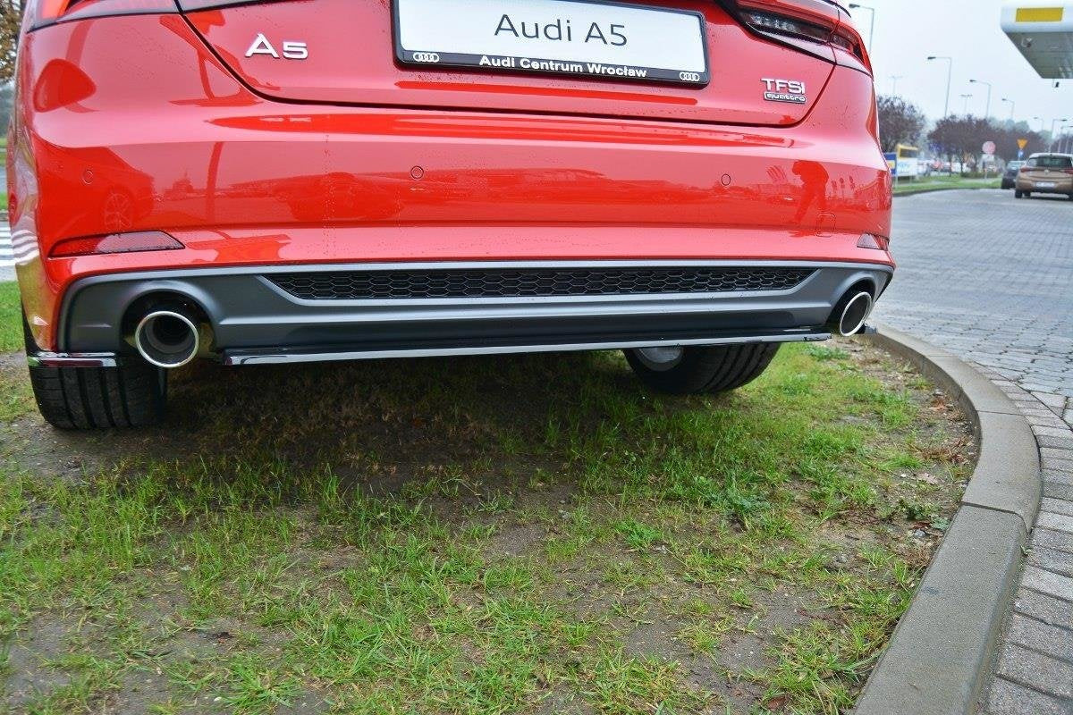 Splitter trasero para Audi A5 F5 S-Line (without vertical bars)