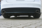 Splitter trasero para Audi A5 S-Line 8T Facelift (without vertical bars)