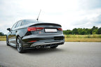 Splitter trasero para Audi S3 Hatchback / Sportback / Sedan 8V Facelift