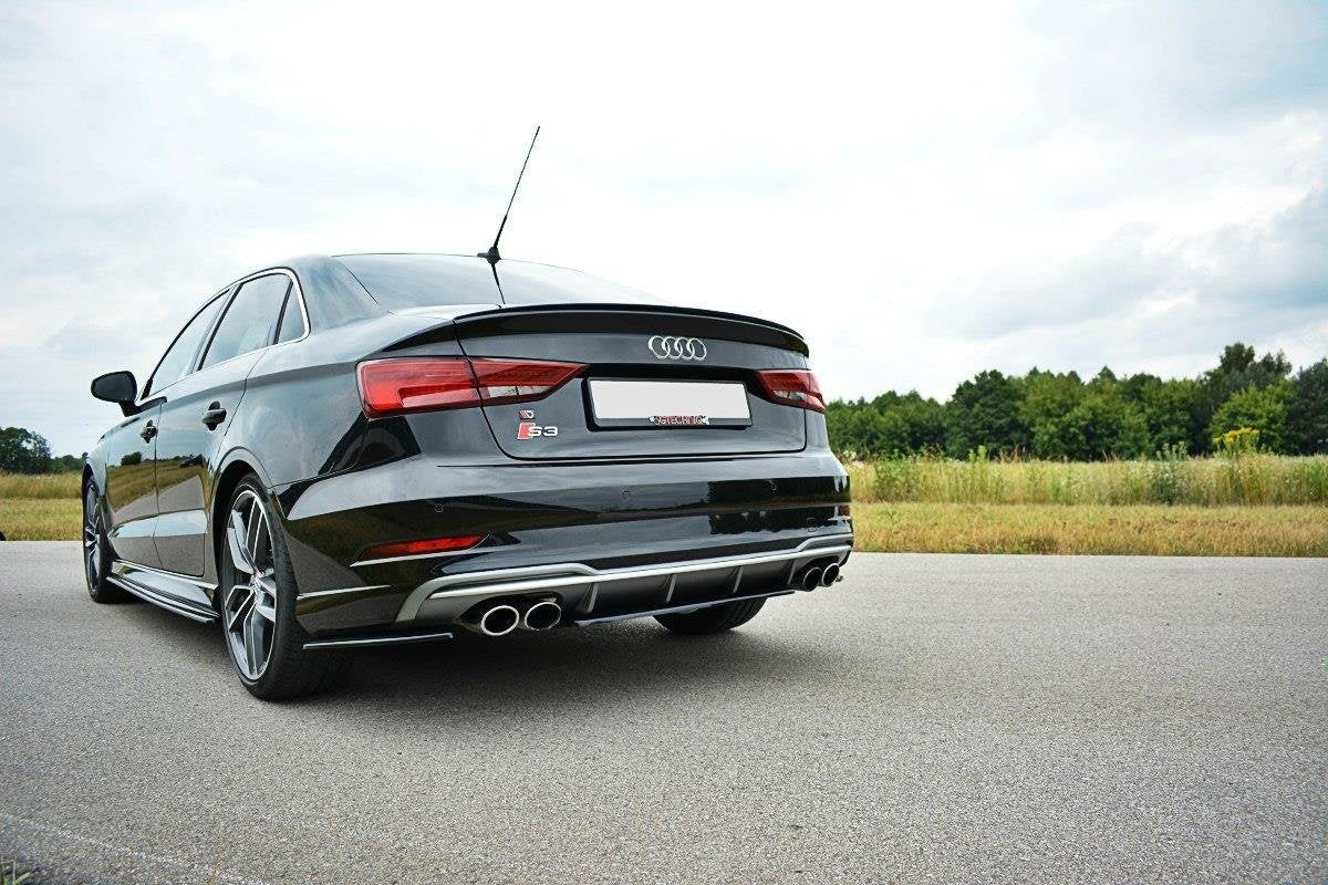 Splitter trasero para Audi S3 Hatchback / Sportback / Sedan 8V Facelift