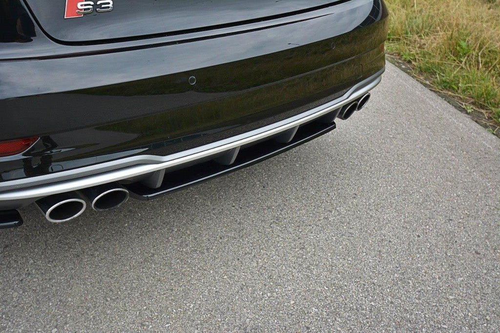 Splitter trasero para Audi S3 Hatchback / Sportback / Sedan 8V Facelift
