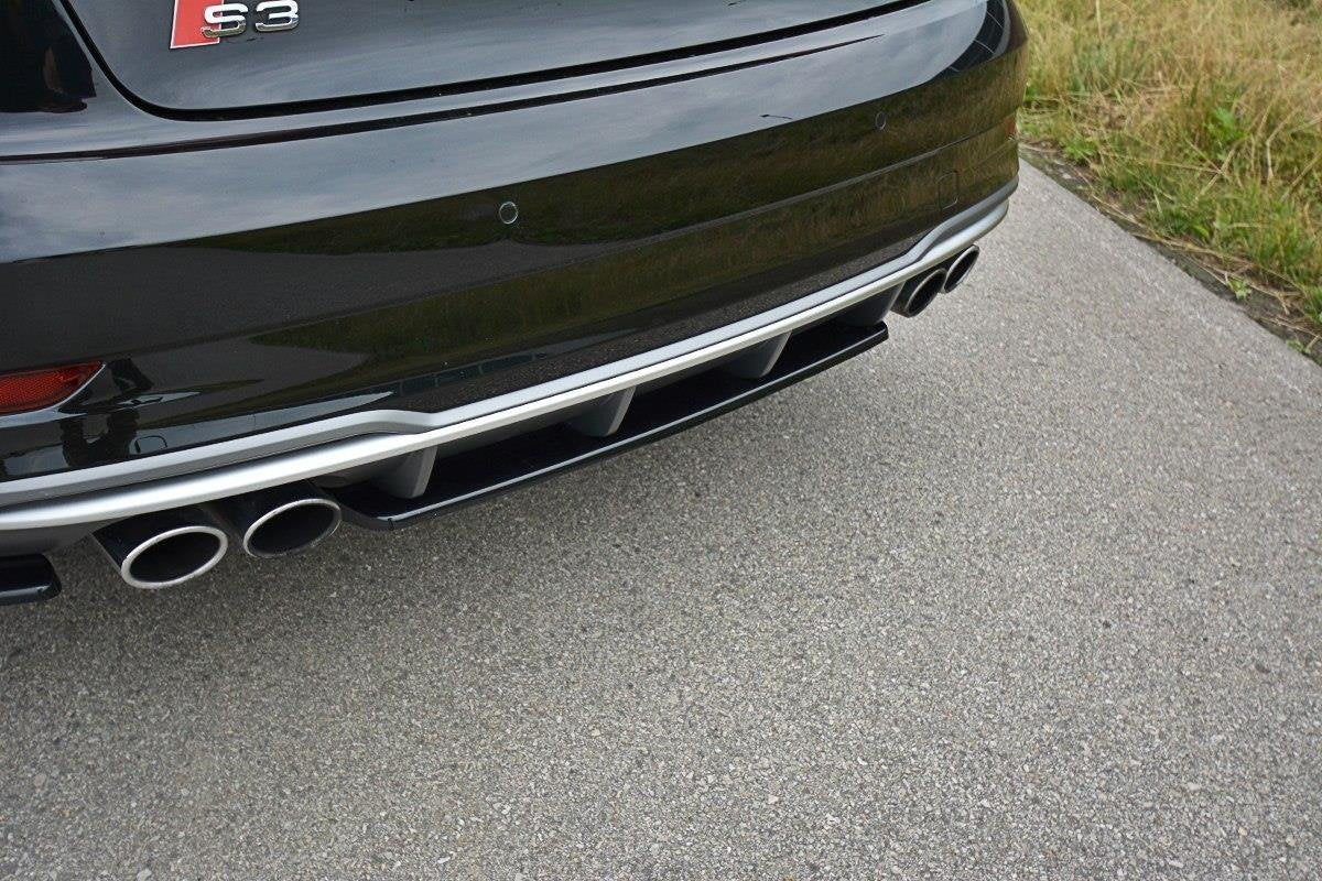 Splitter trasero para Audi S3 Hatchback / Sportback / Sedan 8V Facelift