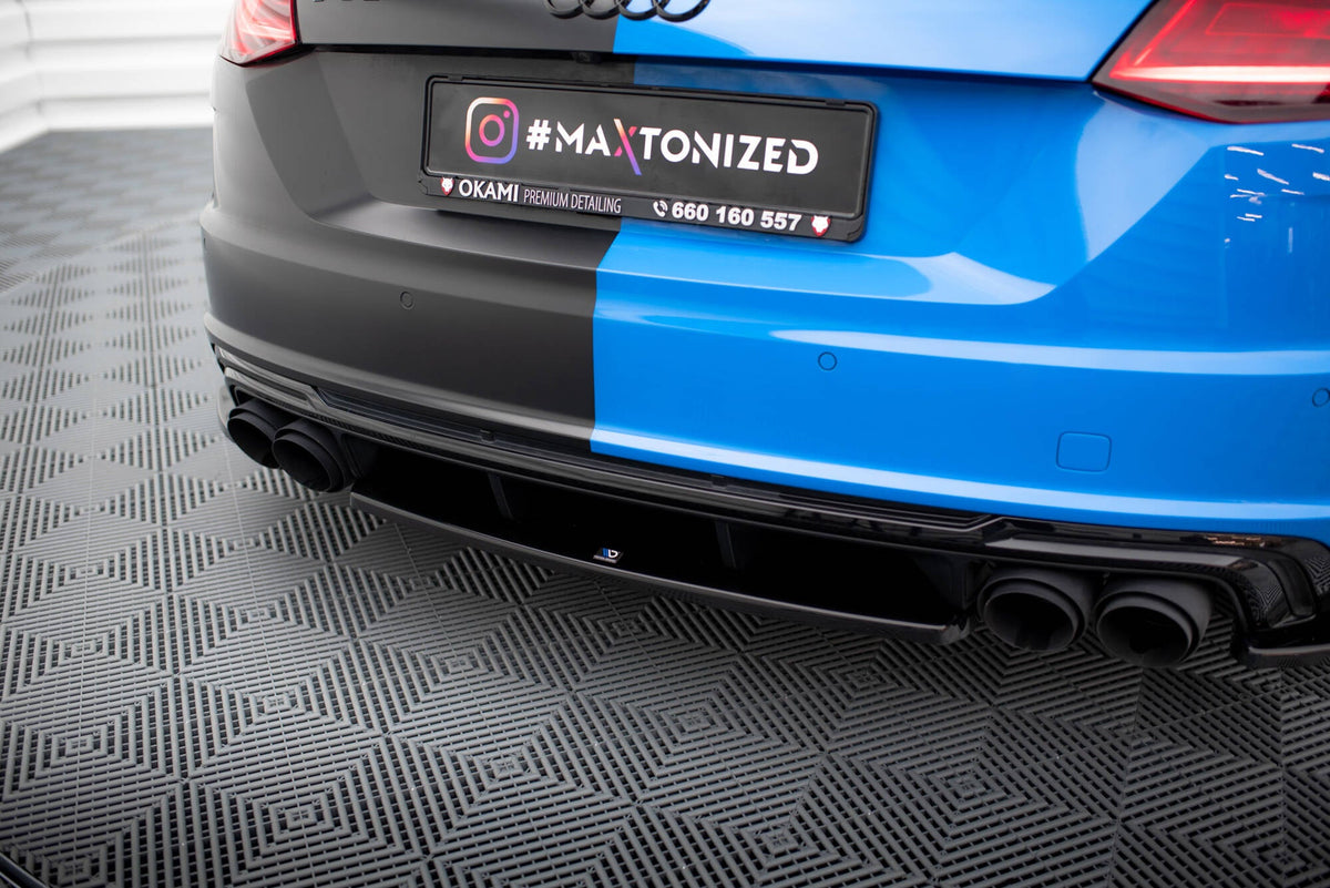 Splitter trasero para Audi TT S 8S Facelift