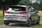 Splitter trasero (sin barras verticales) para Hyundai I30 Mk3 Hatchback