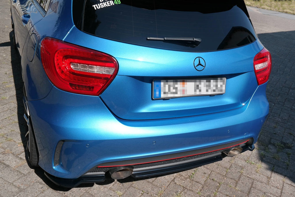 Splitter trasero (sin barras verticales) para Mercedes-Benz W176 AMG-LINE