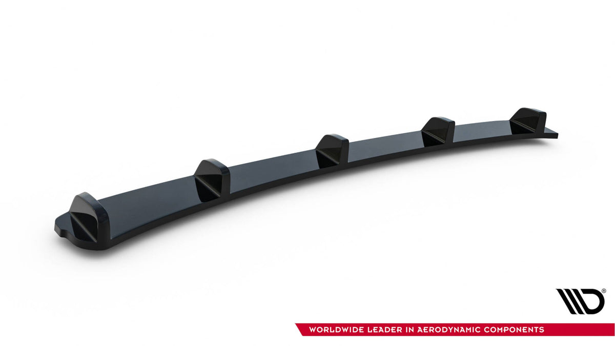 Splitter trasero para BMW 3 E46 MPACK Coupe (with vertical bars)