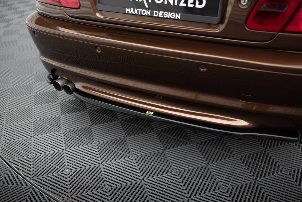 Splitter trasero para BMW 3 E46 MPACK Coupe (with vertical bars)