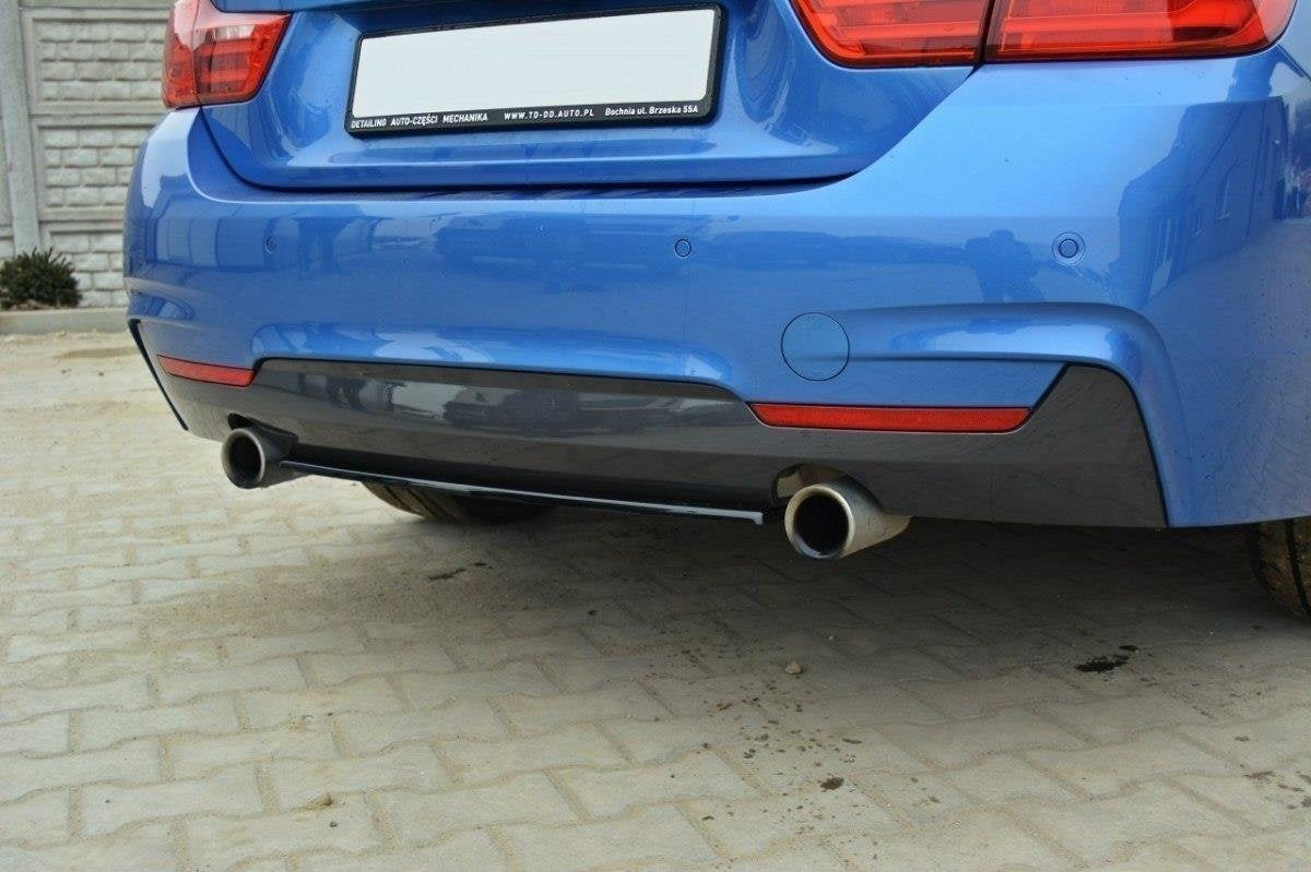 Splitter trasero para BMW 4 Coupe / Gran Coupe / Cabrio M-Pack F32 / F36 / F33 (without vertical bars)