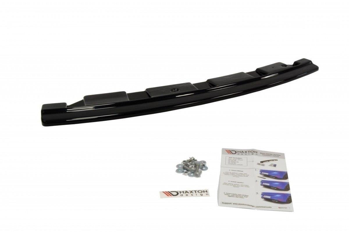Splitter trasero para BMW 5 M-Pack Sedan/Touring F10/F11 - without vertical bars (fits two double Exhaust ends)