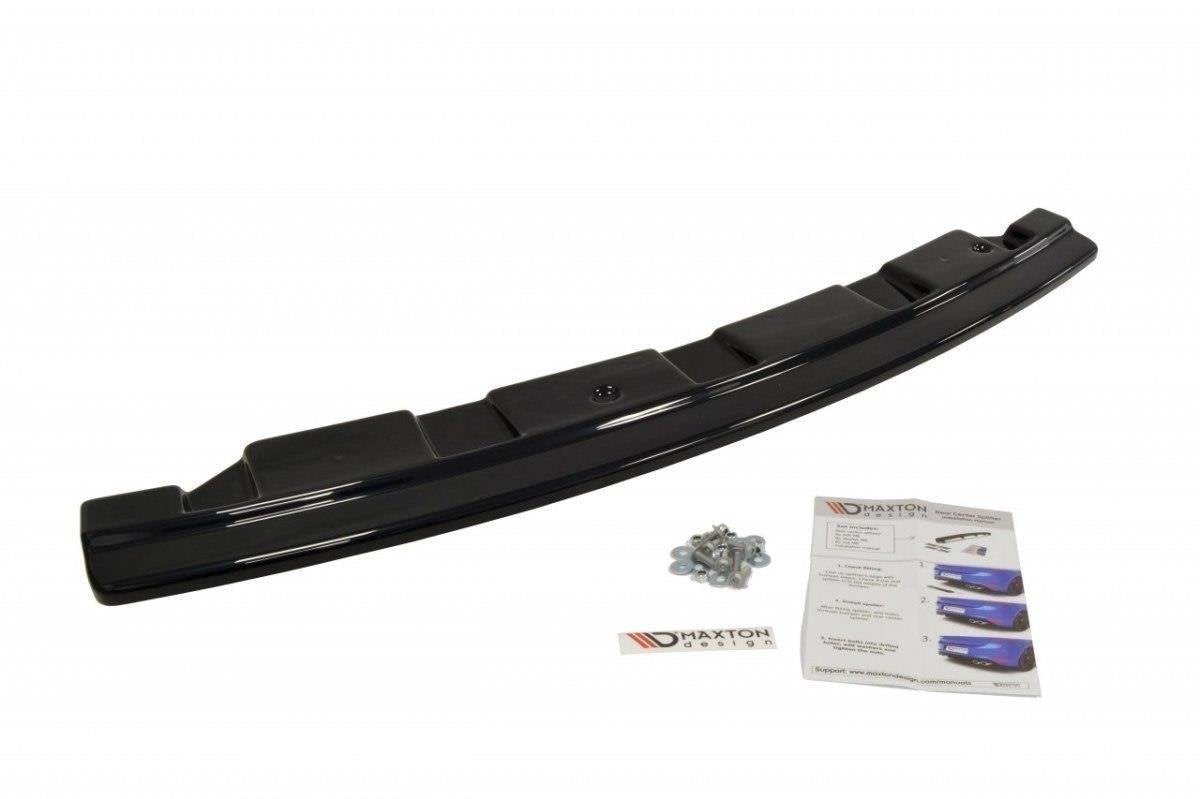 Splitter trasero para BMW 5 M-Pack Sedan/Touring F10/F11 - without vertical bars (fits two single Exhaust ends)