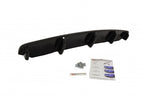 Splitter trasero para BMW 6 Gran Coupé MPACK (with a vertical bar)