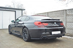 Splitter trasero para BMW 6 Gran Coupé MPACK (with a vertical bar)